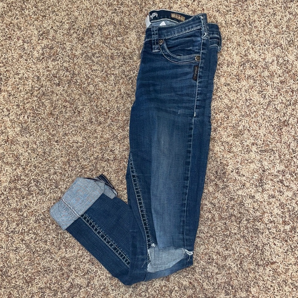 Silver jeans